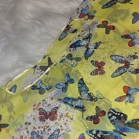 KIMONO BUTTERFLY TUNIC SHEER - Picture 4 of 4